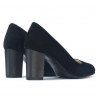 Chaussures élégantes femme 1273 noir antelope