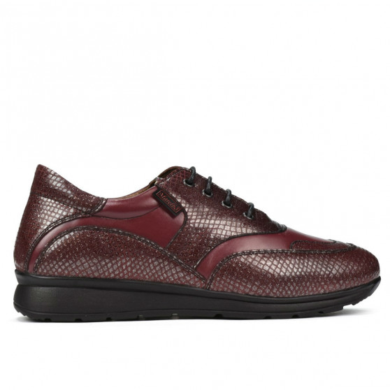 Chaussures sport/casual femme 6005 bordeaux combiné Chaussures sport/casual femme 6005 bordeaux combiné