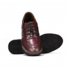 Chaussures sport/casual femme 6005 bordeaux combiné