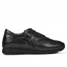 Baskets/chaussures décontractées femme 6005 noir combiné