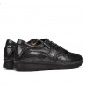 Baskets/chaussures décontractées femme 6005 noir combiné