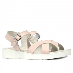 Sandales femme 5049-1 poudre