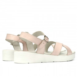 Sandales femme 5049-1 poudre