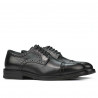 Chaussures élégantes hommes (grandes tailles) 896m noir