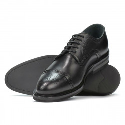 Chaussures élégantes hommes (grandes tailles) 896m noir