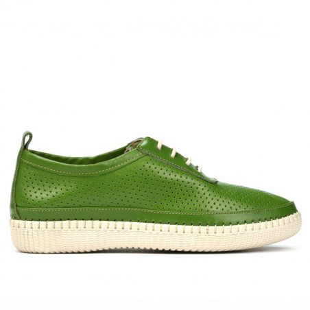 Mocassins femme 688 vert cru