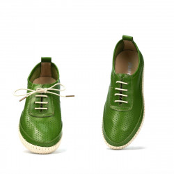 Mocassins femme 688 vert cru