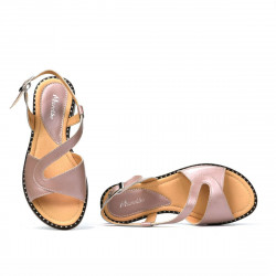 Sandales femme 5059 rose poudré