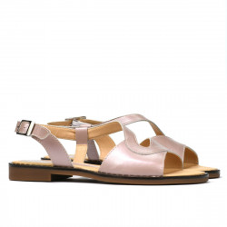 Sandales femme 5059 rose poudré