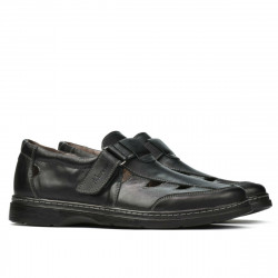 Mocassins hommes (grandes tailles) 897m noir