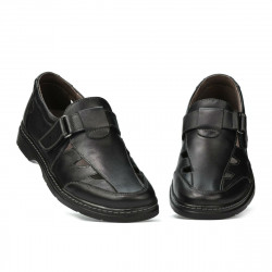 Mocassins hommes (grandes tailles) 897m noir