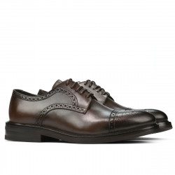 Chaussures élégantes hommes (grandes tailles) 896m a café