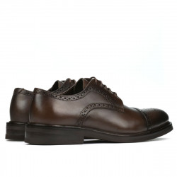 Chaussures élégantes hommes (grandes tailles) 896m a café