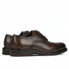 Chaussures élégantes hommes (grandes tailles) 896m a café
