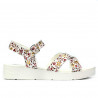 Sandales femme 5049-1 floral multicolore