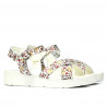 Sandales femme 5049-1 floral multicolore
