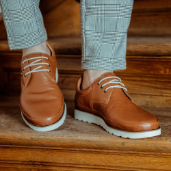 Chaussures décontractées homme 889 cognac