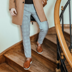 Chaussures décontractées homme 889 cognac