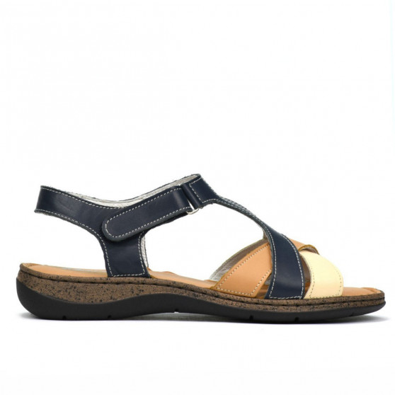 Sandales femme 5046 indigo combiné Sandales femme 5046 indigo combiné