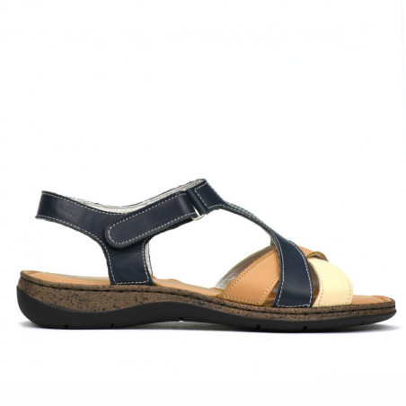 Sandales femme 5046 indigo combiné