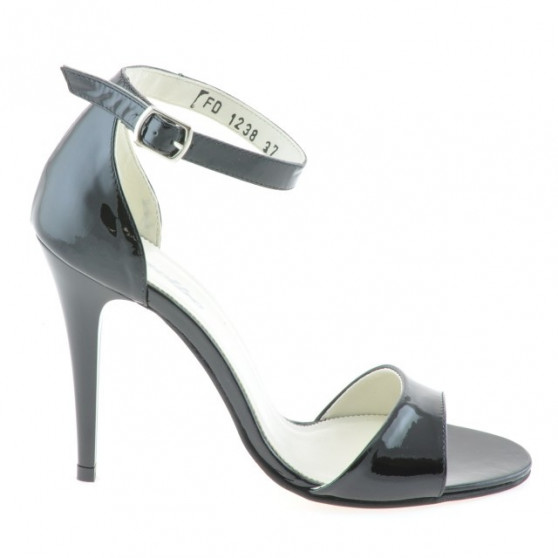 Sandales femme 1238 vernis noir Sandales femme 1238 vernis noir