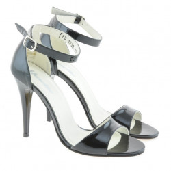 Sandales femme 1238 vernis noir
