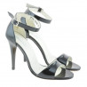 Sandales femme 1238 vernis noir