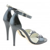 Sandales femme 1238 vernis noir