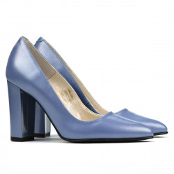 Chaussures élégantes femme 1261 bleu nacré