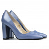 Chaussures élégantes femme 1261 bleu nacré
