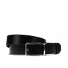 Ceinture homme 35b noir+biz noir