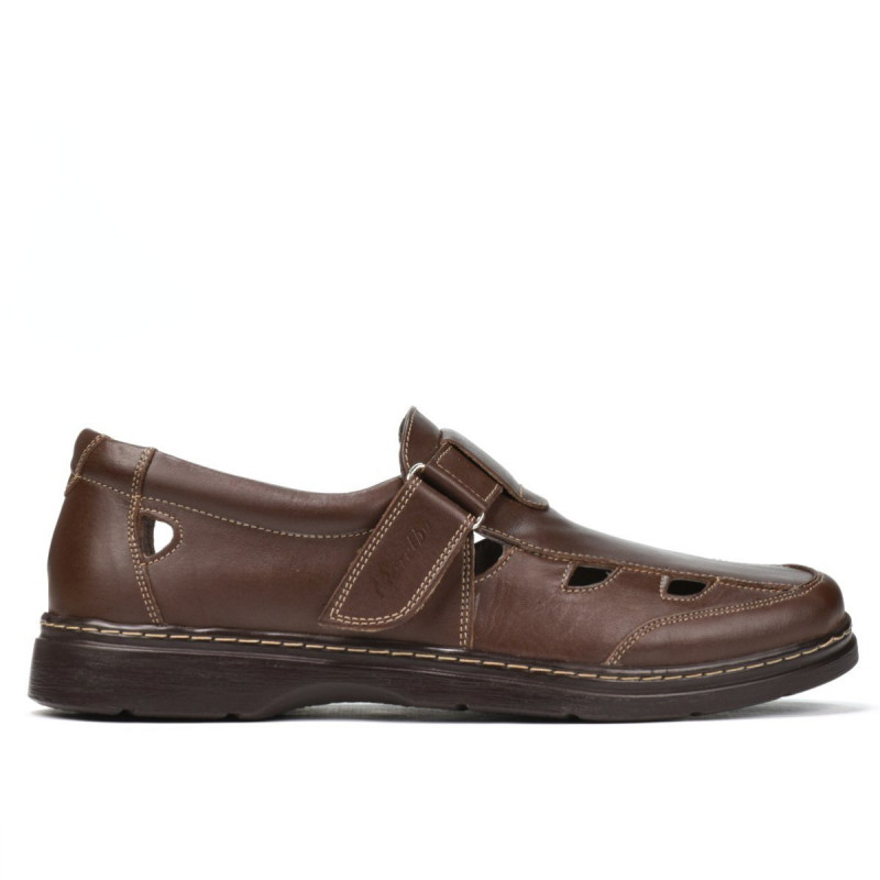 Mocassins hommes (grandes tailles) 897m café