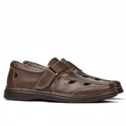 Mocassins hommes (grandes tailles) 897m café