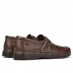 Mocassins hommes (grandes tailles) 897m café