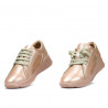 Baskets/chaussures casual femme 6010 poudre nacrée combinée
