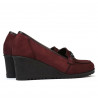 Chaussures casual femme 6011 bufo bordeaux