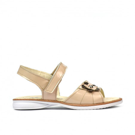Sandales enfants petits 55c laque ivoire