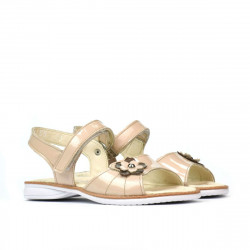 Sandales enfants petits 55c laque ivoire