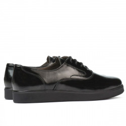 Chaussures décontractées femme 664 vernis noir