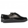 Chaussures décontractées femme 664 vernis noir