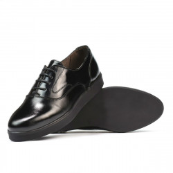 Chaussures décontractées femme 664 vernis noir