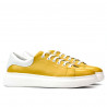 Baskets femme 6008 jaune combiné