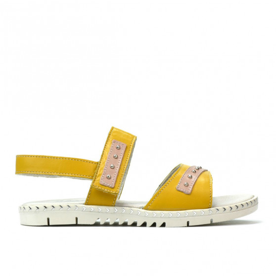 Sandales enfants 537 jaune Sandales enfants 537 jaune