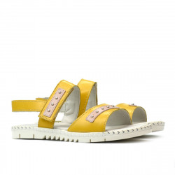 Sandales enfants 537 jaune