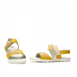 Sandales enfants 537 jaune