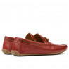 Mocassins homme 863 rouge