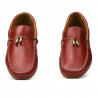 Mocassins homme 863 rouge