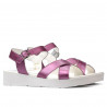 Sandales femme 5049-1 rose nacré