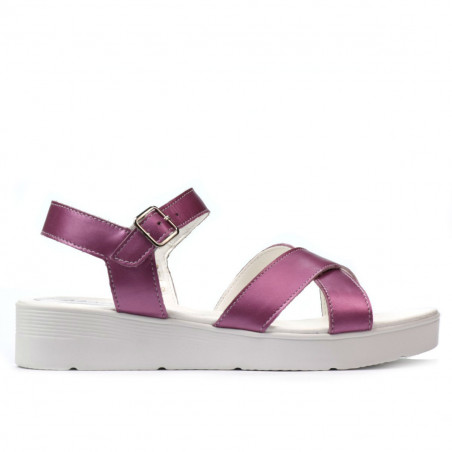 Sandales femme 5049-1 rose nacré