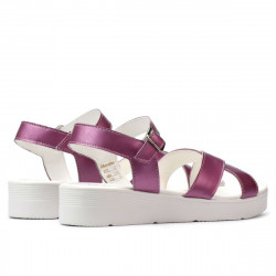 Sandales femme 5049-1 rose nacré